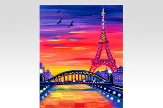Paint Nite: Paris Evening Lights